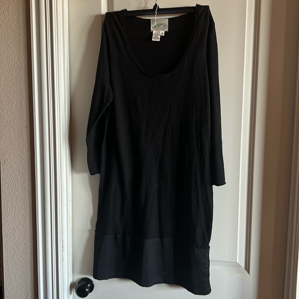 Black t-shirt dress
